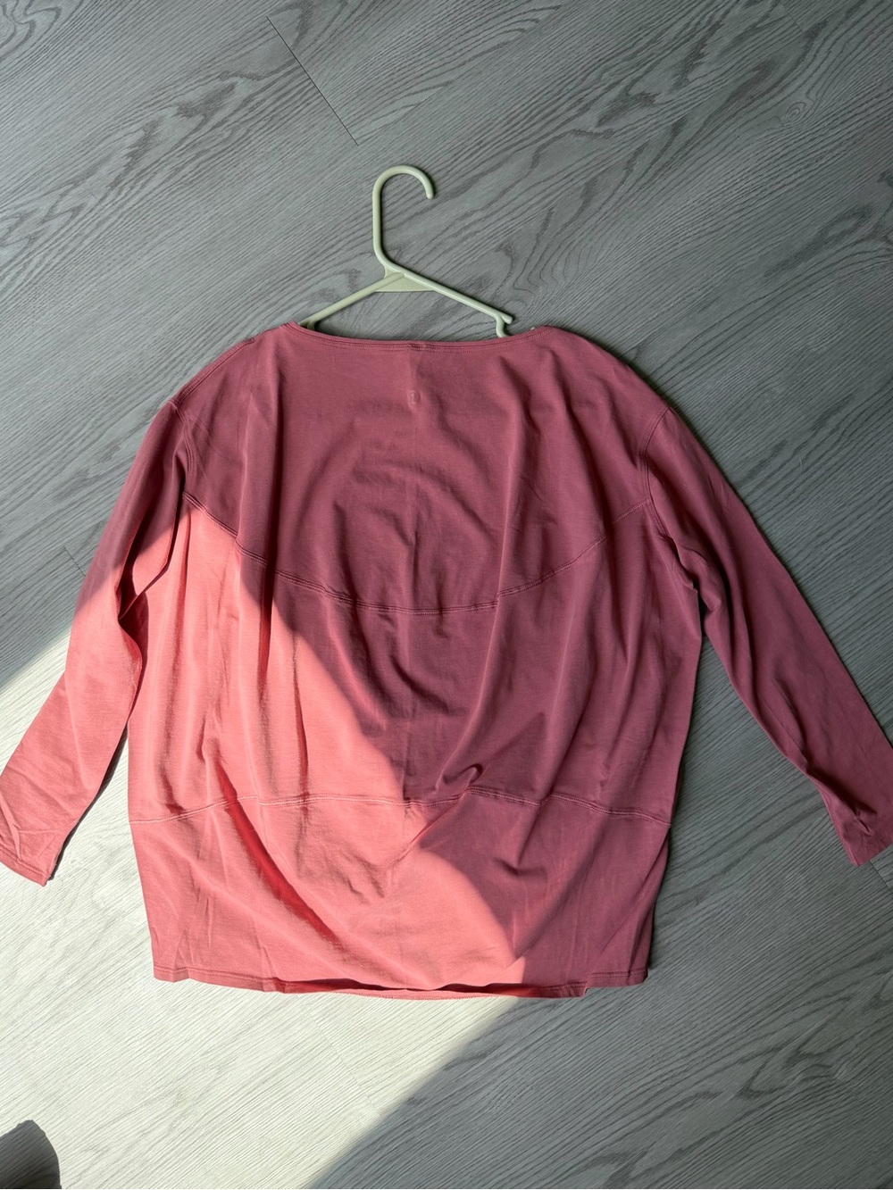 NWT Lululemon Back In Action Long-Sleeve Tee - Brier Rose - Size 6